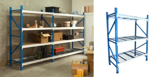 Rockible Support De Rangement Vertical – 4 Niveaux Pour Ballons De Basket, Foot, Volley – Métal Robuste
